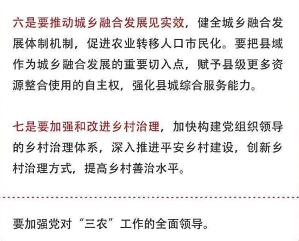2020年中央農(nóng)村工作會議精神速覽！(圖5)